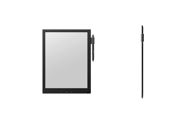 ソニー、早大・立命館などでデジタルペーパー端末を授業で活用する実証実験 画像