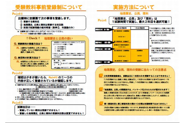 【センター試験2014】変更点などポイントを受験生向けに解説…大学入試センター 画像