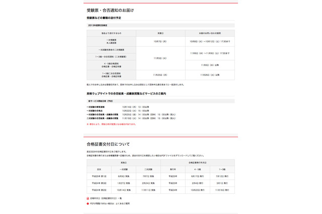 英検、2013年10月13日（2013年度第2回）実施分の解答速報を公開 画像