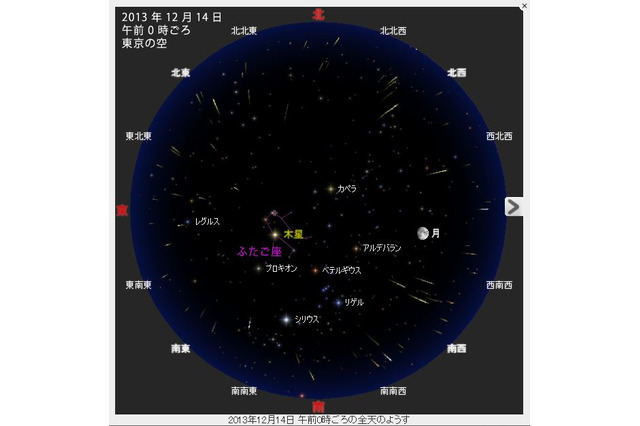 ふたご座流星群、今夜から15日早朝が見頃…太平洋側で好条件 画像
