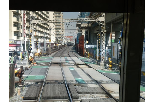 京成押上線の踏切道、4/27に2か所を廃止 画像