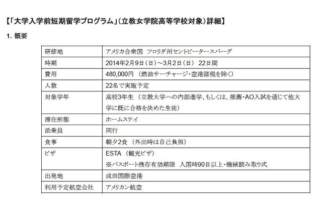 ベネッセ、入学までの短期留学プログラムを提供…推薦・AO合格者対象 画像