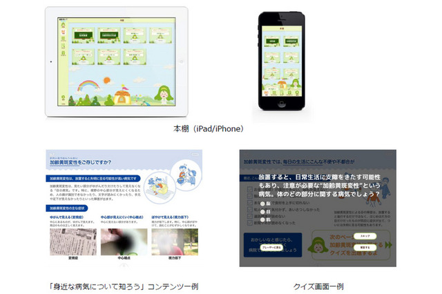 クイズで学ぶ健康や暮らし、iOSの無償アプリ登場 画像