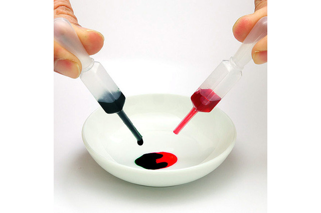 好きな色を混ぜて作る万年筆用インク「ミックスフリー」 画像