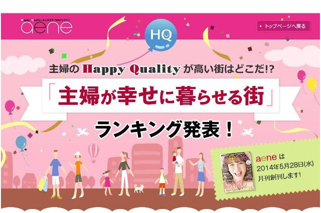 ママたちが幸せに暮らせる街、1位に「神奈川県藤沢市」 画像