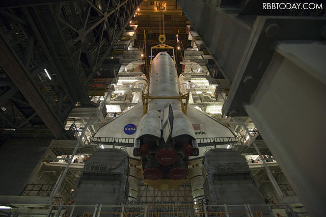 NASA、最後のスペースシャトルを7/8打ち上げ 画像