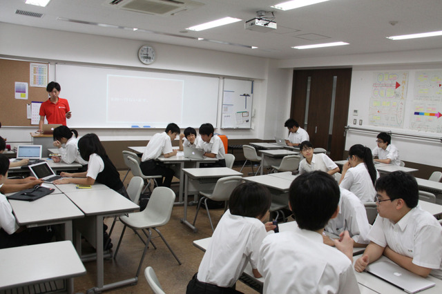 中高生がITサービスを提案する起業マインド育成講座、広尾学園 画像
