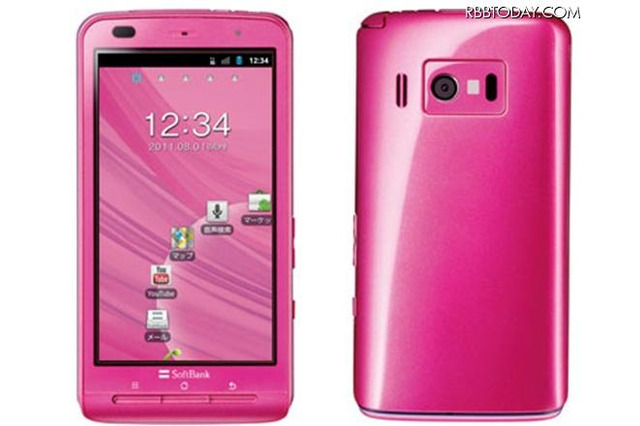 ソフトバンク、片手操作仕様の4.3ｉｎ大画面スマホ発表 画像