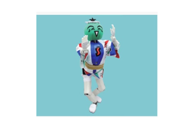 阿波おどりロボットすだちくん、本場徳島でお披露目 画像