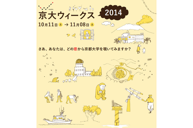 「京大ウィークス2014」全国23の教育研究施設で公開イベント 10/11-11/8 画像