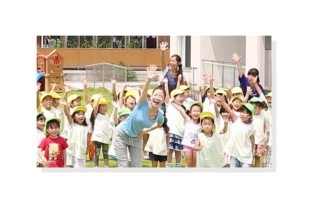 親子で学ぶ熱中症予防、保育園児がクリティア体操を実演 画像