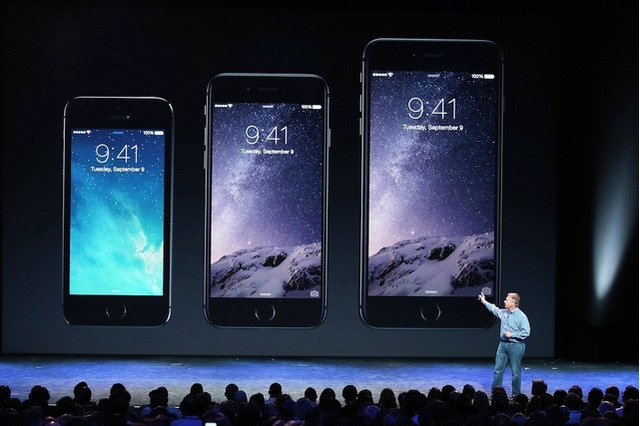 アップル、4.7インチのiPhone 6と5.5インチのiPhone 6 Plusを発表 画像