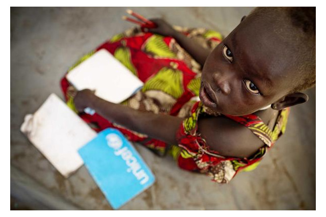 ユニセフ、紛争下の子どもたちへの教育支援も資金不足に直面 画像