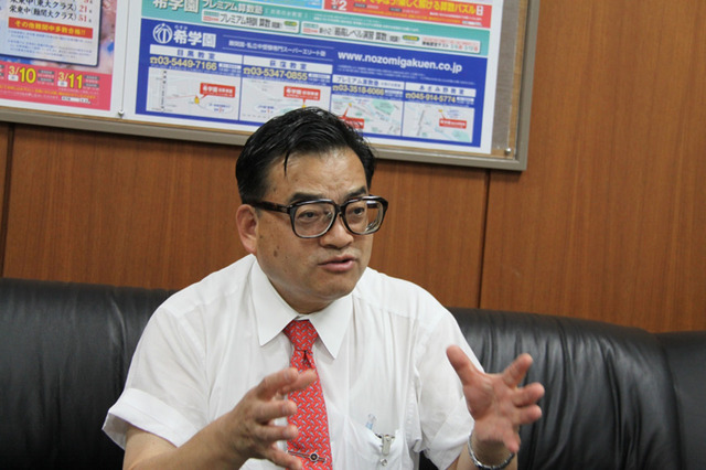 希学園 前田理事長に聞く「希学園の中学受験戦略と来年の入試」 画像