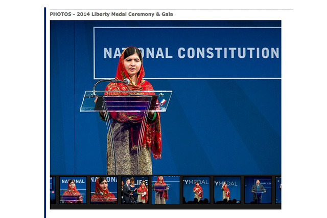 マララ・ユスフザイ氏、ノーベル賞に続き米国の自由勲章を受賞 画像