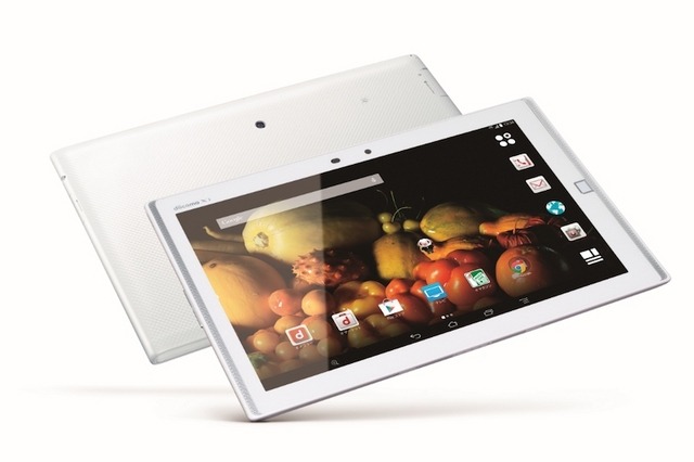 NTTドコモ、10.5型Androidタブレットを11/8発売 画像