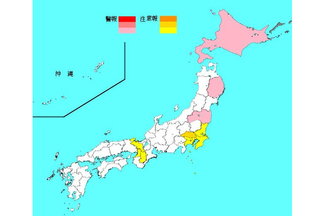【インフルエンザ14-15】埼玉県、千葉県でインフルエンザ注意報 画像