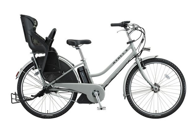 安全基準を満たした自転車なら子ども2人を乗せられる 画像