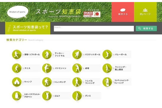 アスリート達に直接お悩み相談、「スポーツ知恵袋」スタート 画像