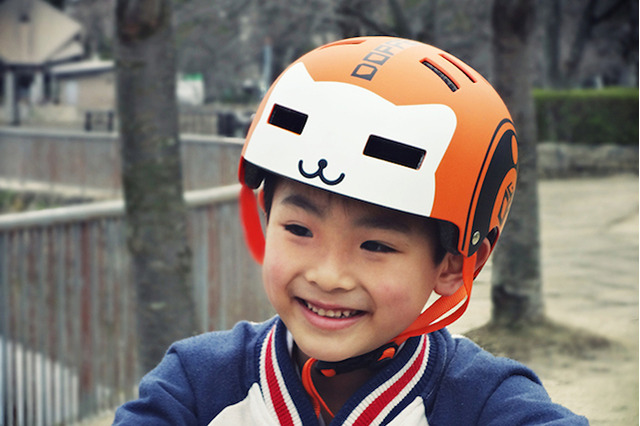 かわいい・かっこいい、子どもが被りたくなるキッズヘルメット登場 画像