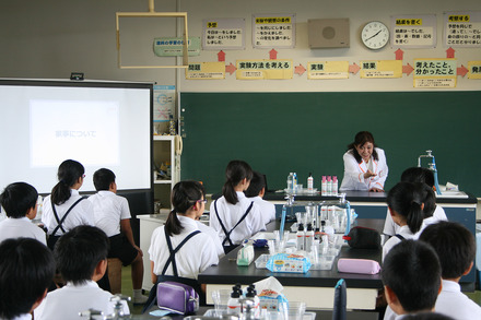 授業のようす（第4回　香川県高松市牟礼南小学校）