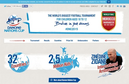 Danone Nations Cup Official Web Site