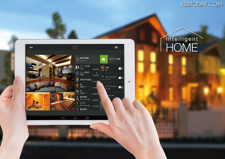 「インテリジェントホーム」はイッツコムが提供するホーム・コントロールサービス。外出先からスマホやタブレットで住宅に設置したIPカメラ等の各種デバイスをコントロールできる（画像はプレスリリースより）