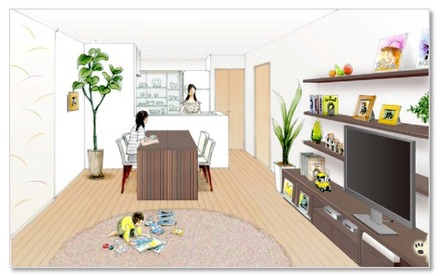 飯田GHDと「サンキュ！」が「子どもの主体性が育つ家」を開発