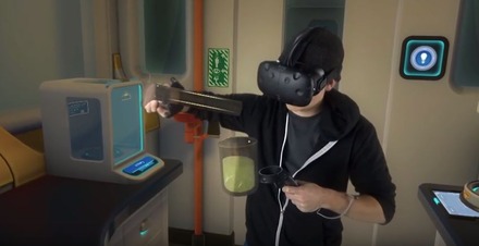 Schell Gamesが発表した化学実験ゲーム「SuperChem VR」