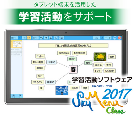 「SKYMENU Class 2017」マッピング