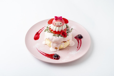 「マイメロディのスフレパンケーキ」（C）2019 SANRIO CO., LTD.