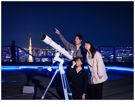 スカイデッキでの観望会 イメージ