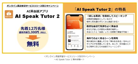 AI Speak Tutor 2 無料体験