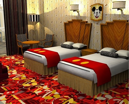 ディズニーアンバサダーホテル「ミッキーマウスルーム」