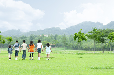 「保育園留学」「山村留学」イメージ