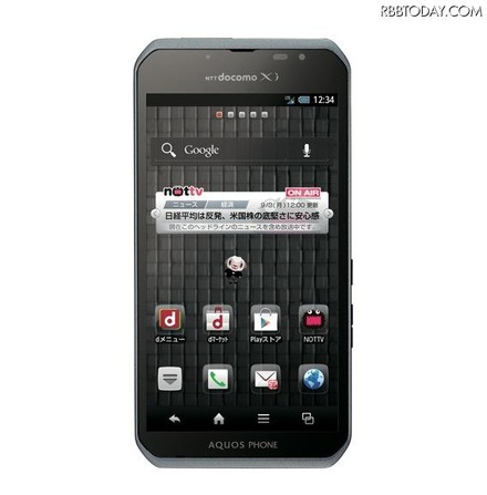 docomo NEXT series AQUOS PHONE sv SH-10D