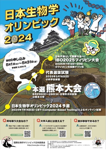 日本生物学オリンピック2024