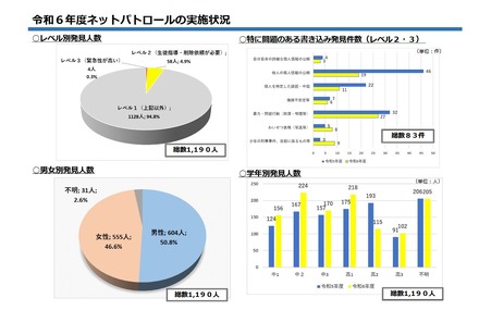 2024年度ネットパトロールの実施状況