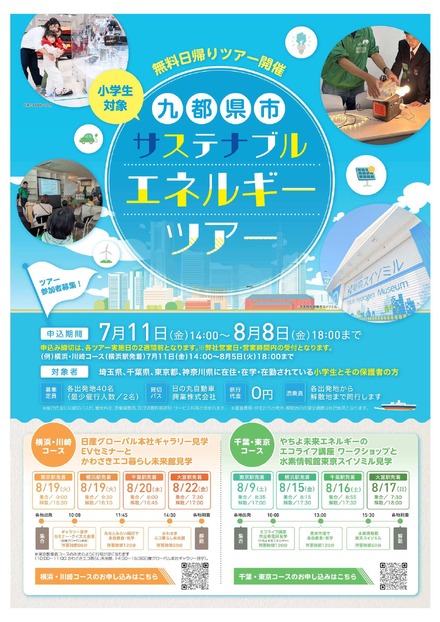 九都県市サステナブルエネルギーツアー