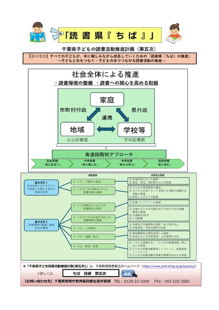千葉県子どもの読書活動推進計画（第五次）