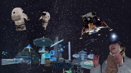 星空観測＆月面ARナイトツアー　イメージ