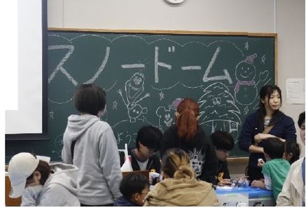 葵祭 子供向け企画のようす