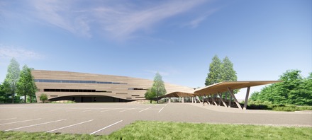 福井県提供(恐竜学部棟の完成イメージ図)