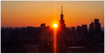 都庁展望室初日の出観覧