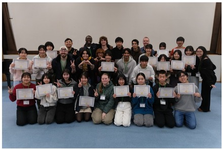 2026年2月に、福岡県宗像市で主催したグローバルキャンプのようす