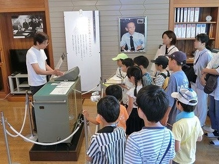館内見学