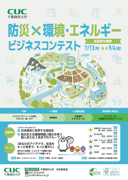 第1回全国高校生 防災×環境・エネルギービジネスコンテスト
