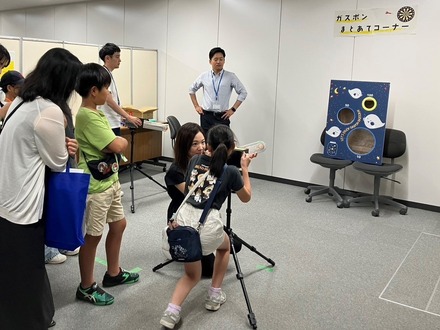 2025年の新コスモス電機ブースのようす