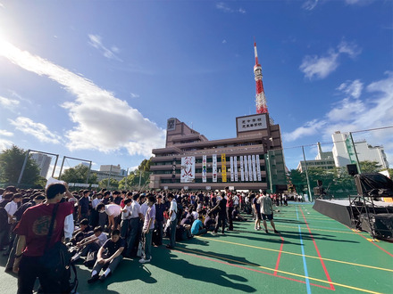学園祭のようす