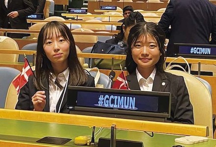 模擬国連のようす